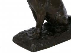 Adolphe Louis Victor Geoffroy Roaring Jaguar French Modernism Bronze Sculpture by Adolphe Geoffroy - 1187435