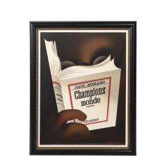 Adolphe Mouron Cassandre Adolphe Cassandre Champions Du Monde Lithograph Poster - 4623006