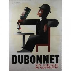 Adolphe Mouron Cassandre Large Dubonnet Poster by A M Cassandre - 3788342