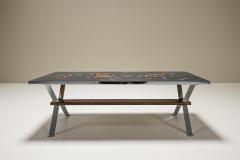 Adri Belgique Mosaic Tiled Coffee Table France 1960s - 3643030
