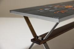 Adri Belgique Mosaic Tiled Coffee Table France 1960s - 3643035