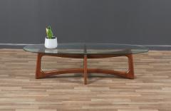 Adrian Pearsall Adrian Pearsall 2454 TGO Sculpted Walnut Coffee Table - 3824690