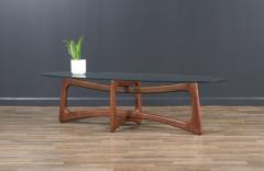 Adrian Pearsall Adrian Pearsall 2454 TGO Sculpted Walnut Coffee Table - 3824691