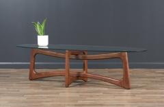 Adrian Pearsall Adrian Pearsall 2454 TGO Sculpted Walnut Coffee Table - 3824697