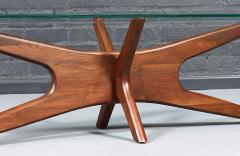 Adrian Pearsall Adrian Pearsall 893 TGO Coffee Table w Stingray Glass Top - 4600706