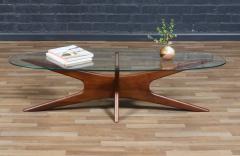 Adrian Pearsall Adrian Pearsall 893 TGO Coffee Table w Surfboard Glass Top - 4341350