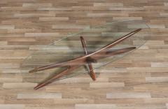 Adrian Pearsall Adrian Pearsall 893 TGO Coffee Table w Surfboard Glass Top - 4341352