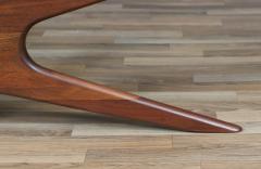 Adrian Pearsall Adrian Pearsall 893 TGO Sculptural Coffee Table w Stingray Glass Top - 4103707