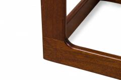 Adrian Pearsall Adrian Pearsall American Mid Century Open Cube Wood and Faux White Marble Coffee - 4653324