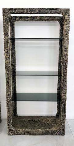 Adrian Pearsall Adrian Pearsall Brutalist Goop Etageres Shelving Circa Late 1960s - 4695348