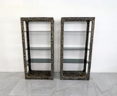 Adrian Pearsall Adrian Pearsall Brutalist Goop Etageres Shelving Circa Late 1960s - 4695351