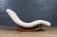 Adrian Pearsall Adrian Pearsall Button Tufted Chaise Rocking Chair for Craft Associates - 4294125