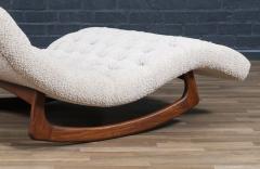 Adrian Pearsall Adrian Pearsall Button Tufted Chaise Rocking Chair for Craft Associates - 4294128