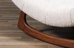 Adrian Pearsall Adrian Pearsall Button Tufted Chaise Rocking Chair for Craft Associates - 4294129
