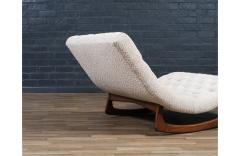 Adrian Pearsall Adrian Pearsall Button Tufted Chaise Rocking Chair for Craft Associates - 4294130