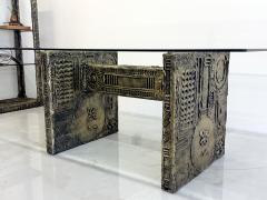 Adrian Pearsall Adrian Pearsall Cast Goopy Sculptured Brutalist Dining Table 1960s - 4788950