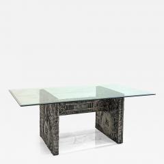 Adrian Pearsall Adrian Pearsall Cast Goopy Sculptured Brutalist Dining Table 1960s - 4789315