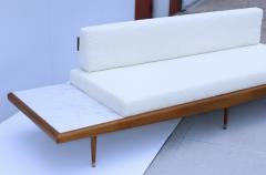 Adrian Pearsall Adrian Pearsall Floating Sofa With Marble End Tables - 2568259