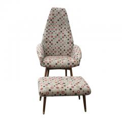 Adrian Pearsall Adrian Pearsall For Craft Associates Lounge Chair Ottoman - 2630460