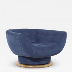 Adrian Pearsall Adrian Pearsall Mid Century Tub Swivel Lounge Chair - 3973273