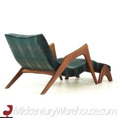 Adrian Pearsall Adrian Pearsall Mid Century Walnut Grasshopper Lounge Chair with Ottoman - 3184464