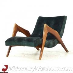 Adrian Pearsall Adrian Pearsall Mid Century Walnut Grasshopper Lounge Chair with Ottoman - 3256175