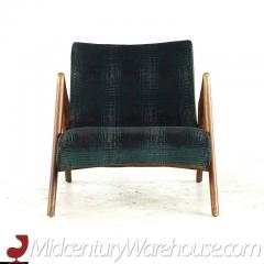 Adrian Pearsall Adrian Pearsall Mid Century Walnut Grasshopper Lounge Chair with Ottoman - 3256204