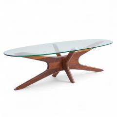 Adrian Pearsall Adrian Pearsall Mid Century Walnut Jacks Coffee Table - 4346970