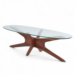 Adrian Pearsall Adrian Pearsall Mid Century Walnut Jacks Coffee Table - 4346972