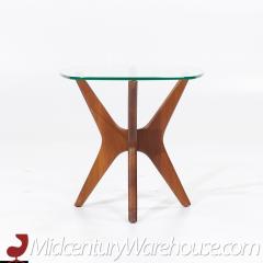 Adrian Pearsall Adrian Pearsall Mid Century Walnut Jacks Side Tables Pair - 3683854