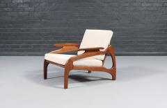 Adrian Pearsall Adrian Pearsall Model 1209 C Lounge Chair w Ottoman for Craft Associates - 4709797