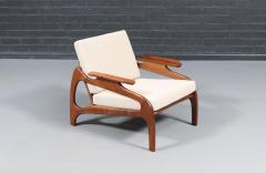 Adrian Pearsall Adrian Pearsall Model 1209 C Lounge Chair w Ottoman for Craft Associates - 4709798