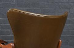Adrian Pearsall Adrian Pearsall Model 2291 C Leather Wingback Chairs for Craft Associates - 4250266