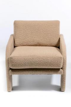 Adrian Pearsall Adrian Pearsall Organic Modern Lounge Chairs for Comfort Designs in Camel Boucl  - 3975183