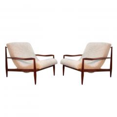 Adrian Pearsall Adrian Pearsall Pair Scoop Lounge Chairs for Craft Associates Inc 1960 - 4099978