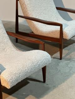 Adrian Pearsall Adrian Pearsall Pair Scoop Lounge Chairs for Craft Associates Inc 1960 - 4099980