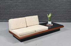 Adrian Pearsall Adrian Pearsall Platform Sofa w Slate Stone Side Table for Craft Associates - 4807351