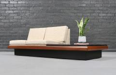 Adrian Pearsall Adrian Pearsall Platform Sofa w Slate Stone Side Table for Craft Associates - 4807355
