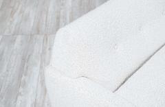 Adrian Pearsall Adrian Pearsall Sculpted Walnut Boucle Tweed Sofa for Craft Associates - 2332409