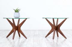 Adrian Pearsall Adrian Pearsall Sculpted Walnut Jax Side Tables for Craft Associates - 2338250