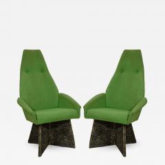 Adrian Pearsall Adrian Pearsall Set of Four Brutalist Dining Room Chairs for Craft Associates - 770144