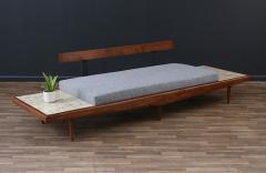 Adrian Pearsall Adrian Pearsall Sofa with Travertine Side Tables for Craft Associates - 3507155