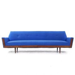 Adrian Pearsall Adrian Pearsall Style Mid Century Walnut Gondola Sofa - 3825358