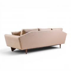 Adrian Pearsall Adrian Pearsall Style Mid Century Walnut Gondola Sofa - 4643191