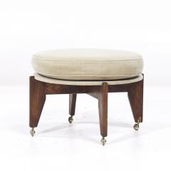 Adrian Pearsall Adrian Pearsall Style Mid Century Walnut Ottoman - 3837313