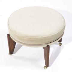 Adrian Pearsall Adrian Pearsall Style Mid Century Walnut Ottoman - 3837320