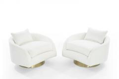 Adrian Pearsall Adrian Pearsall Swivel Cloud Lounges in Boucl circa 1950s - 1583550