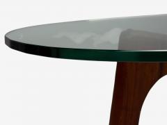 Adrian Pearsall Adrian Pearsall Walnut Glass Coffee Table United States 1960s - 4373514