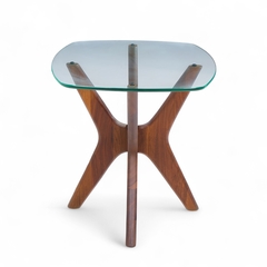 Adrian Pearsall Adrian Pearsall for Craft Associate Mid Century Walnut Jacks Side Table - 4754553