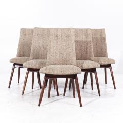 Adrian Pearsall Adrian Pearsall for Craft Associates 1613 C MCM Walnut Dining Chairs Set of 6 - 3834233